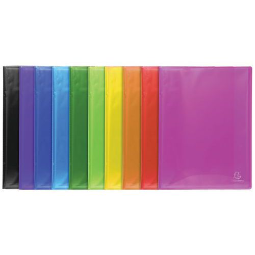 Portalist. PP Semirigido Iderama 100 facciate A4 col. assort.,