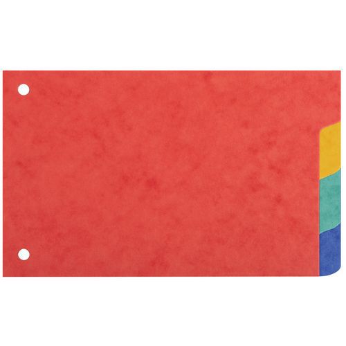 Interc. schede bristol cart. lucido 225 g/m² 4 pos 100 x 150 mm,