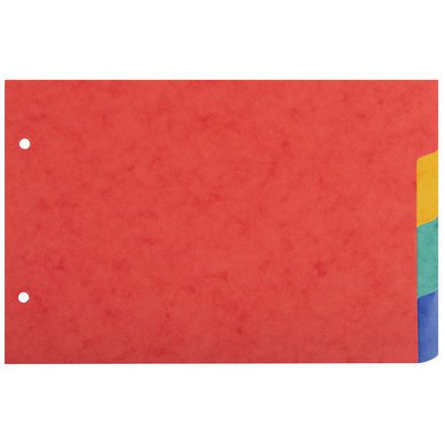 Intercal. schede brist cart. luc. 225 g/m² 4 pos A5 148 x 210 mm,