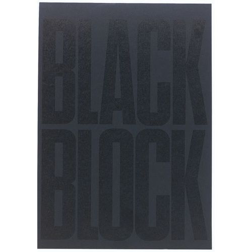 Blocchetto Black block 29,7 x 21 cm sbieco Canarino,