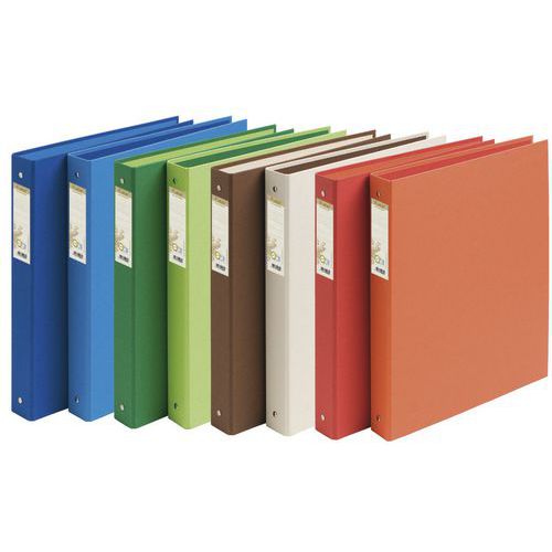 Racc. fod. cart. 4 anelli 30 mm Forever A4 8 col. assort.,