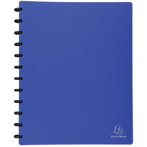 Portalist. ad an. e bust. staccab. 60 facciate A4 blu,