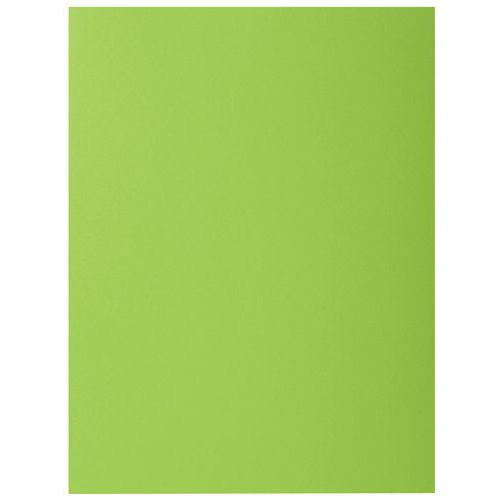 Confezione da 50 cartellette con 2 lembi ROCK''S 210 - 24 x 32 cm verde,