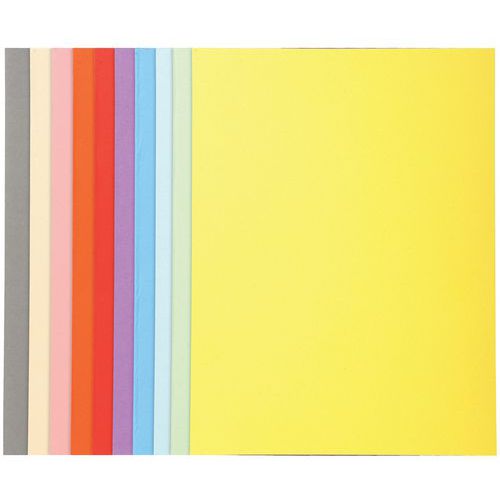 conf. 10 cart. Forever 170, 100% riciclate 24 x 32 cm col. assort.,