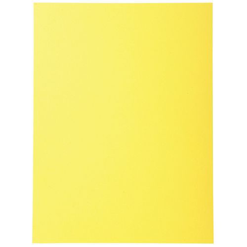 Confezione da 50 cartellette Forever 170, 100% riciclate 24 x 32 cm giallo,