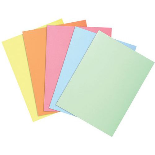 Confezione da 100 camicie SUPER 60 - 22 x 31 cm col. assort.,