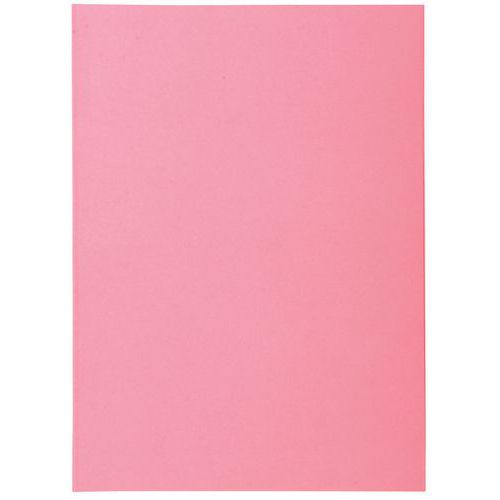 Confezione da 100 camicie SUPER 60 - 22 x 31 cm rosa,