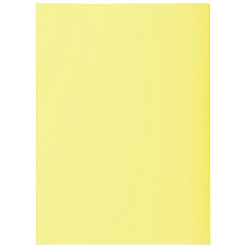 Confezione da 100 camicie SUPER 60 - 22 x 31 cm giallo canarino,