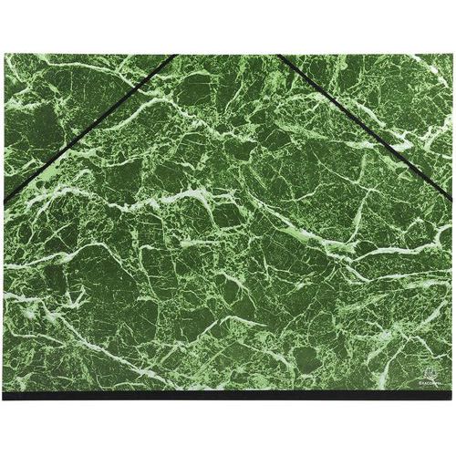 Cartella da disegno in cart. marmorizzato verniciato + elast. 52 x 67 cm per formato 50 x 65,