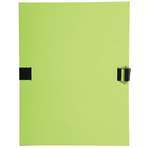 Cartelletta con retro estendibile Forever carta riciclata verde chiaro,