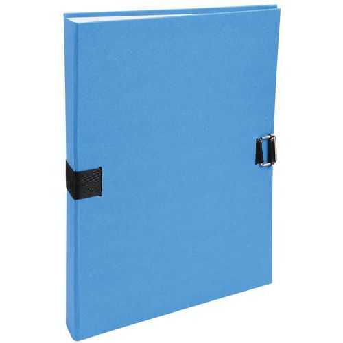 Cartelletta con retro estendibile Forever carta riciclata azzurro,