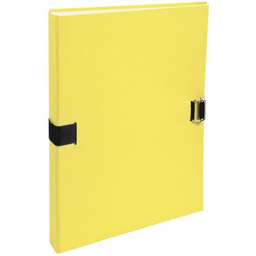 Cartelletta con retro estendibile Forever carta riciclata giallo,