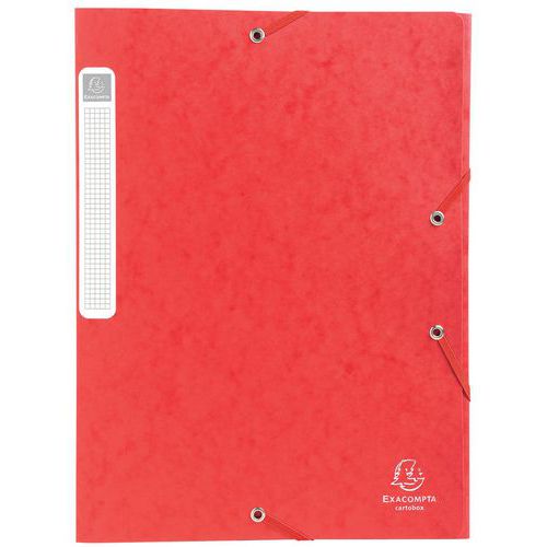 Scat. portadoc. Cartobox Retro 40 mm cart lucido A4 ros,