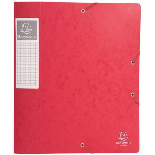 Scat. portadoc. Cartobox Retro 60 mm cart lucido A4 ros,