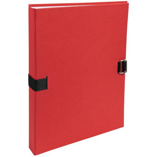 Cartelletta con retro estendibile Forever carta riciclata rosso,