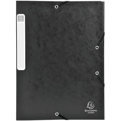Scat. portadoc. Cartobox Retro 25 mm cart lucido A4 nero,