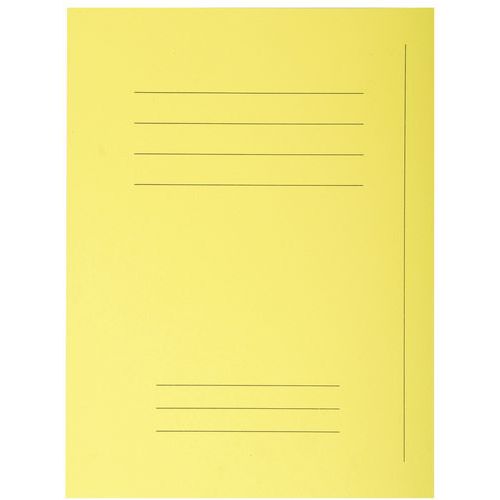 Confezione da 50 cartellette FOREVER - Colore canarino,