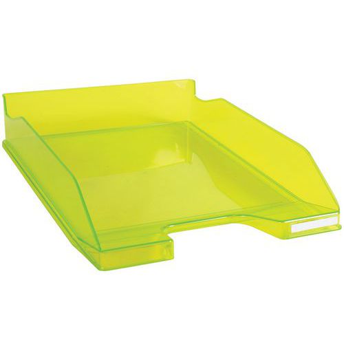 Portadocumenti posta MIDI-COMBO verde anice trasparente,