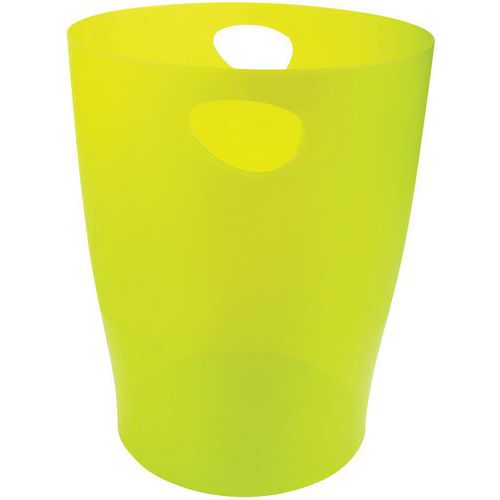 Cestino 15 litri ECOBIN lime,