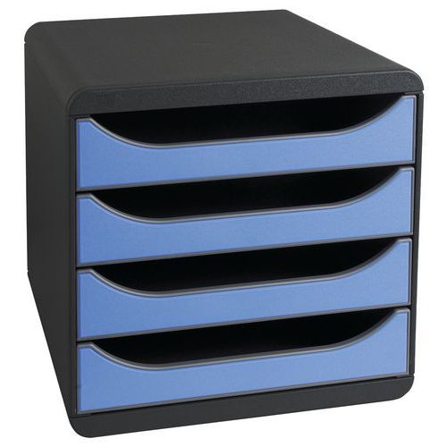 BIG BOX Iderama nero, blu ghiaccio,