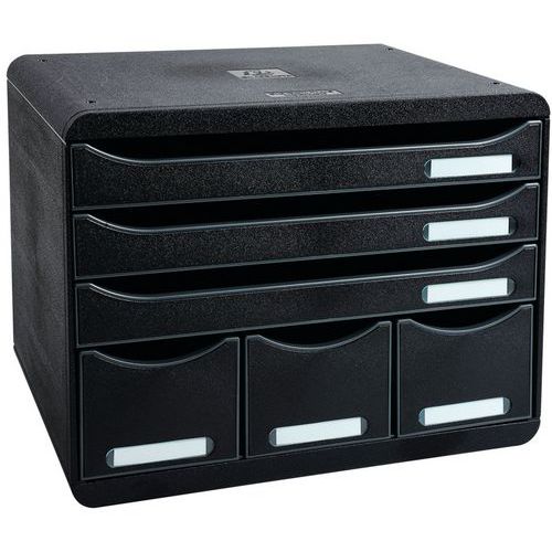 STORE-BOX MAXI 6 cassetti ECOBlack nero,