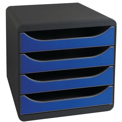 BIG-BOX Iderama nero, blu reale,