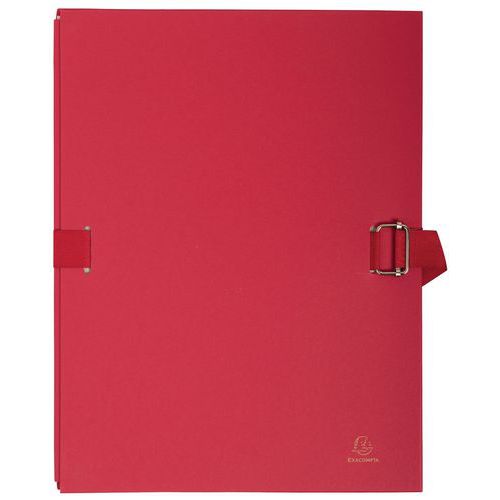 cart. con retro estendibile carta telata 24 x 32 cm suddivisa in unità da 5 tramite pellicola rosso,