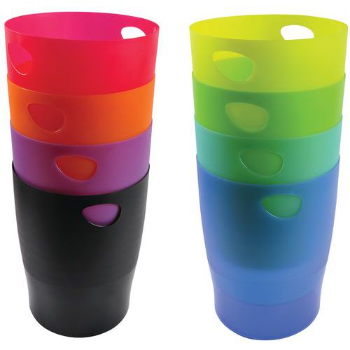 Cestino 15 litri ECOBIN colori assortiti,