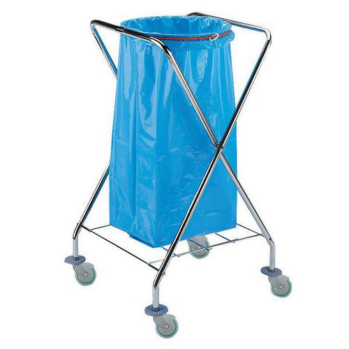 Supporto Mobile Per Sacco Dell e spazzatura da 70L-H 102cm,