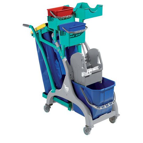 Carrello Per Le Pulizie Nick Star 110 Colore:Verde,
