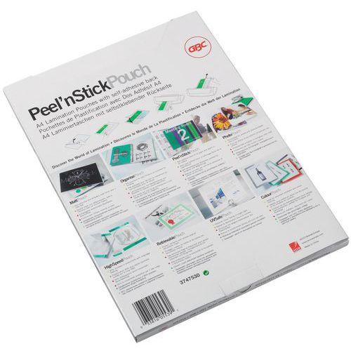 Buste di plastificazione GBC Peel 'n Stick,