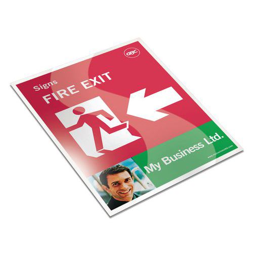 Buste di plastificazione GBC Peel 'n Stick,