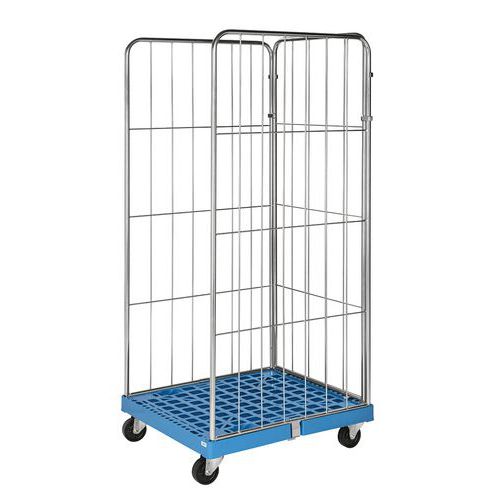 Roll-container 3 sponde - 400 kg,