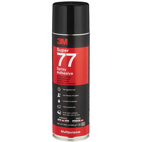Colla Polivalente 77 Bomboletta Aerosol 500 Ml,