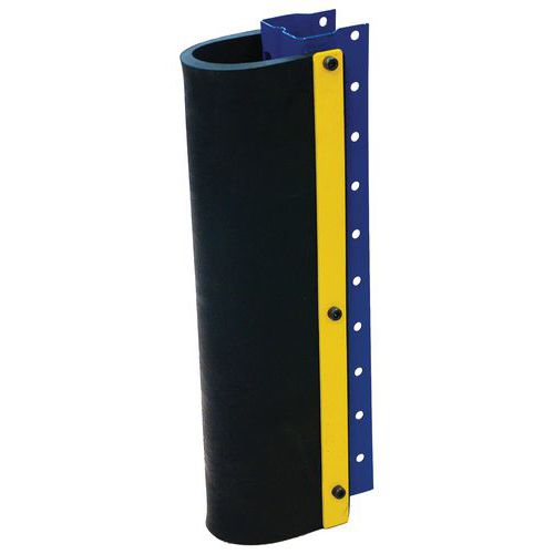 Protezione per piedini scaff. 80 a 120mm x 550mm giallo/nero,