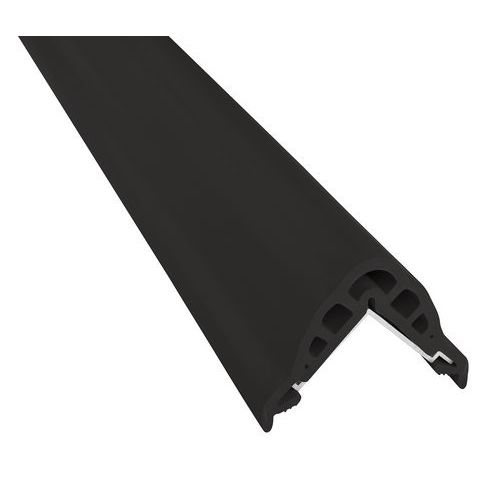 Anglisol protezione elevata 70 mm x 48 mm x 2000 mm nero,