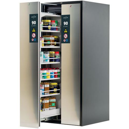 Armadio V-MOVE-90-Vasca-819-griglie-Grigio/argento-10,