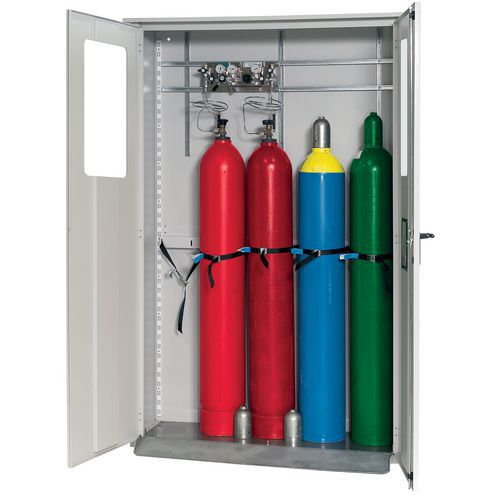 Armadio G-OD - ante a battente in vetro - 2149x1356mm,