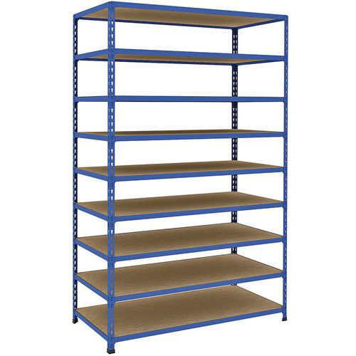 Scaffalatura per archivi Rapid 2 1980x1220x610 9 rip. blu,