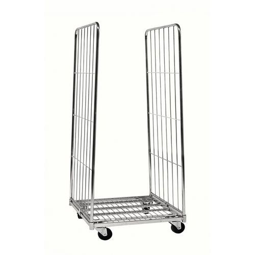 Roll-container a 2 sponde - 700 x 800 x 1520 mm Portata 400 kg,