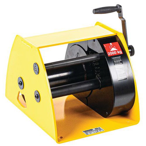 Argano di sollevamento e alaggio-Portata 2000 kg Manibox GR,
