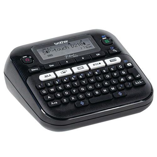 Etichettatrice PT D210 Brother QWERTY,