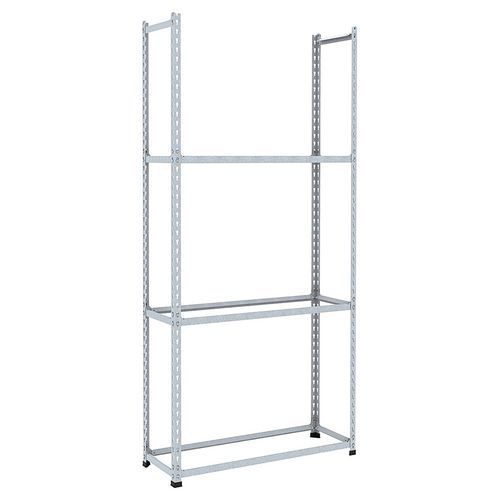 Scaffalatura per pneumatici Rapid 2 - 1830x915x380 zincata,