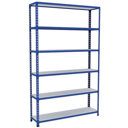 Scaffalatura per archivi Rapid 2 1980x1220x305 6 rip met blu,