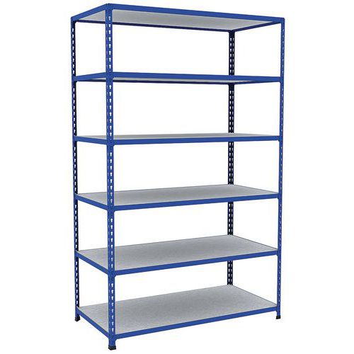 Scaffalatura per archivi Rapid 2 1980x1220x610 6 rip met blu,