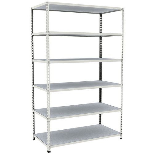 Scaffalatura archivi Rapid 2 1980x1220x610 6 rip met grigio,