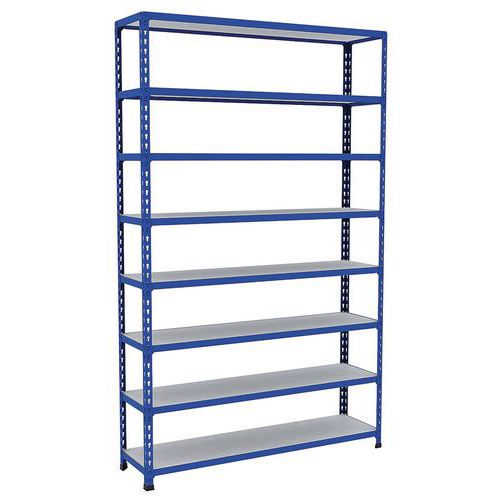 Scaffalatura per archivi Rapid 2 1980x1220x305 8 rip met blu,
