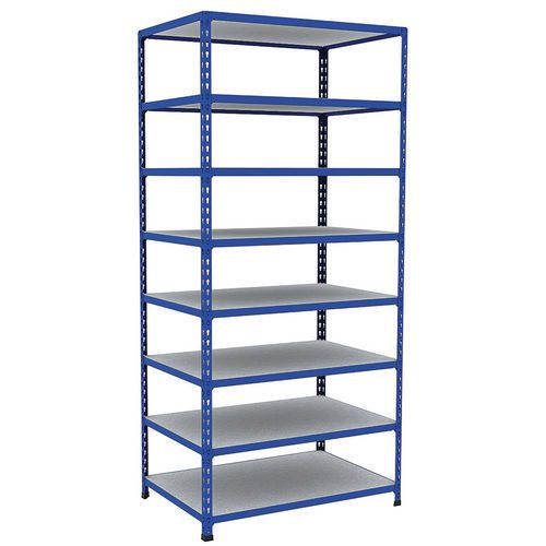 Scaffalatura per archivi Rapid 2 1980x915x610 8 rip met blu,