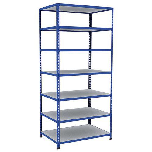 Scaffalatura per archivi Rapid 2 1980x915x610 7 rip met blu,
