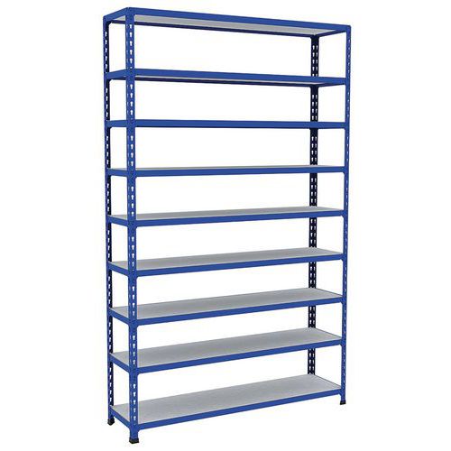 Scaffalatura per archivi Rapid 2 1980x1220x305 9 rip met blu,